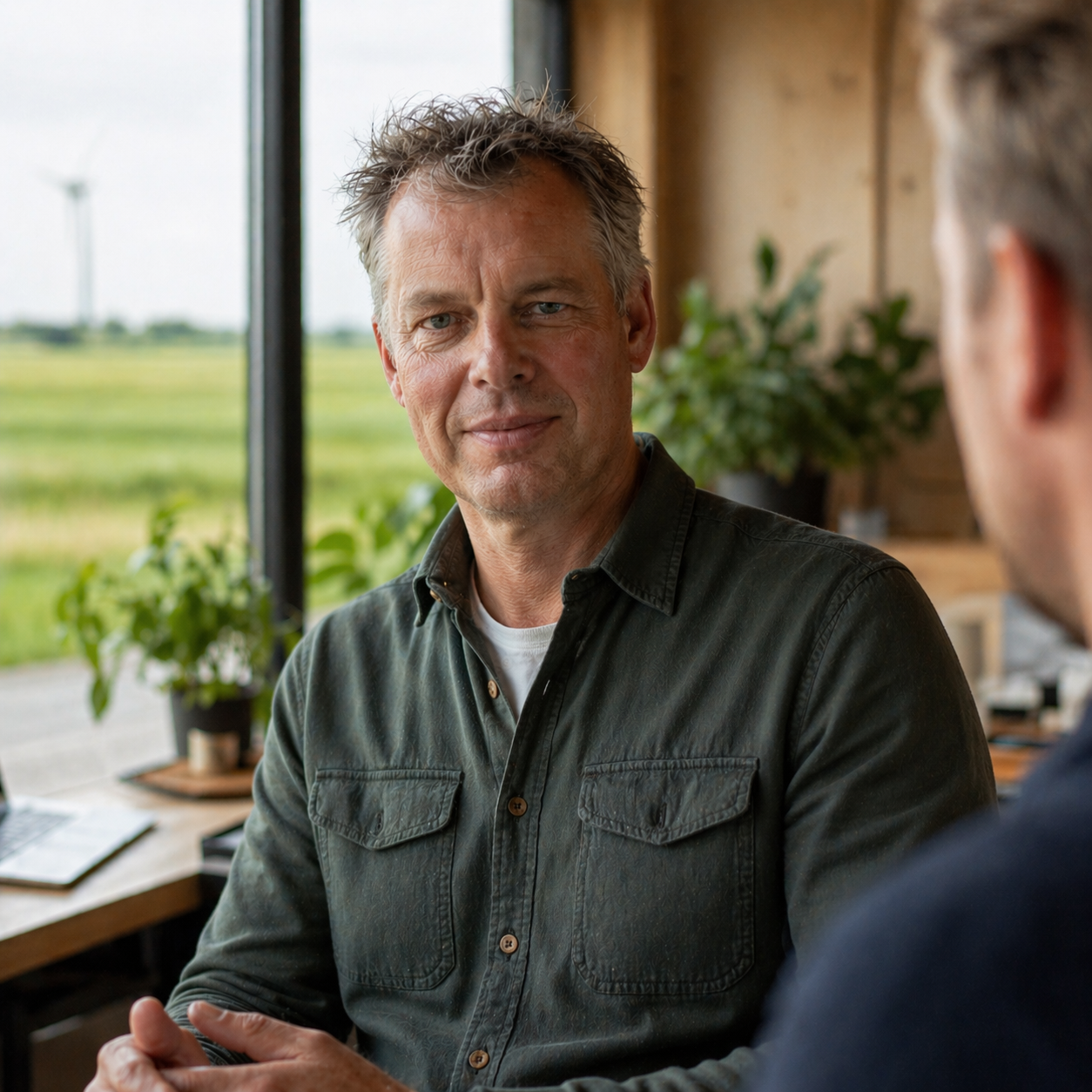 Reinier in gesprek